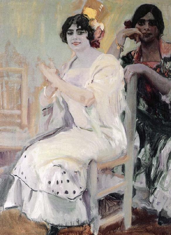 Flamenco singing, Joaquin Sorolla